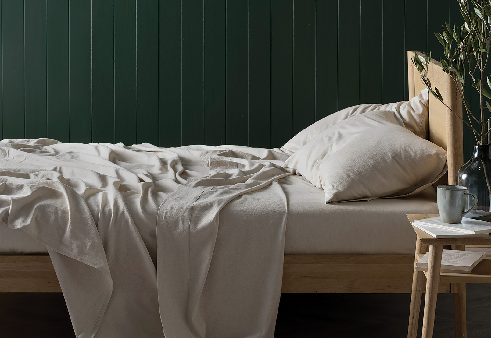 QUEEN SHEET SET Deep Wall French Linen Sheet Set – image 6 of 6