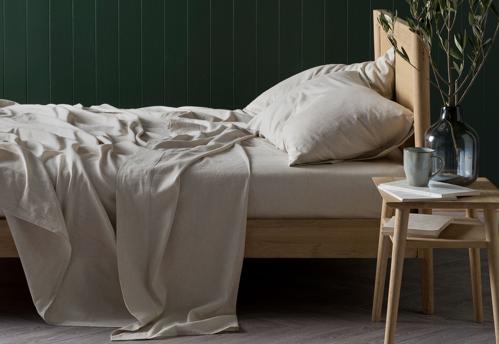 QUEEN SHEET SET Deep Wall French Linen Sheet Set – image 5 of 6