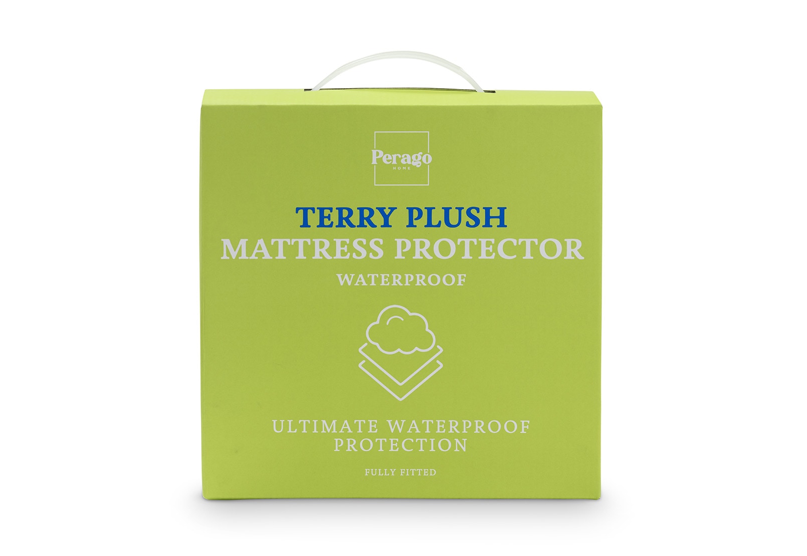 KING SINGLE MATTRESS PROTECTOR Plush Terry Mattress Protector – image 1 of 3