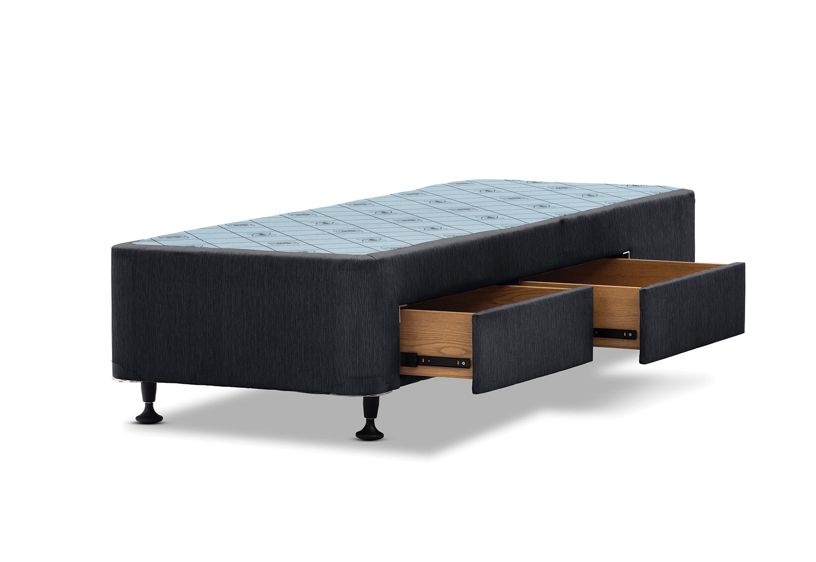 POSTUREPEDIC EXQUISITE ACCOLADE DRAWER BASE Single Extra Long with Right Side Drawers – image 3 of 3