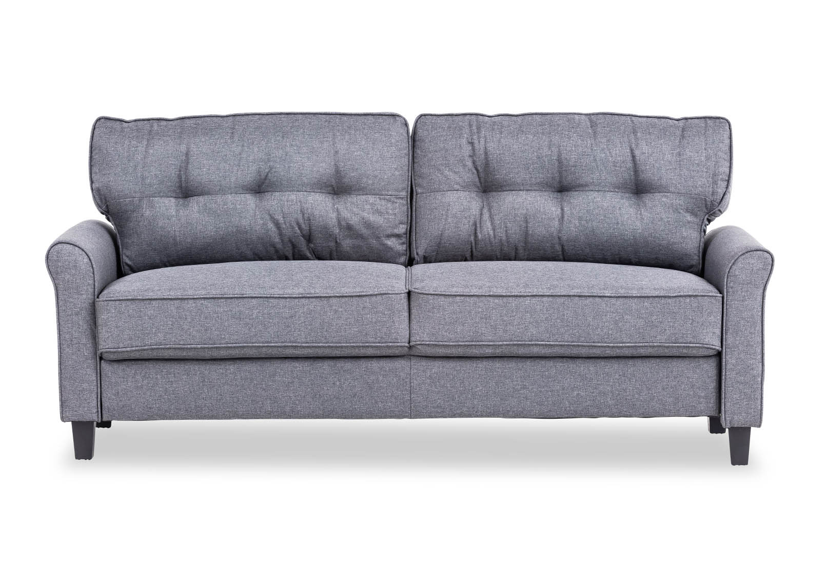 STEVENS Charcoal 3 Seat Sofa – image 2 of 6