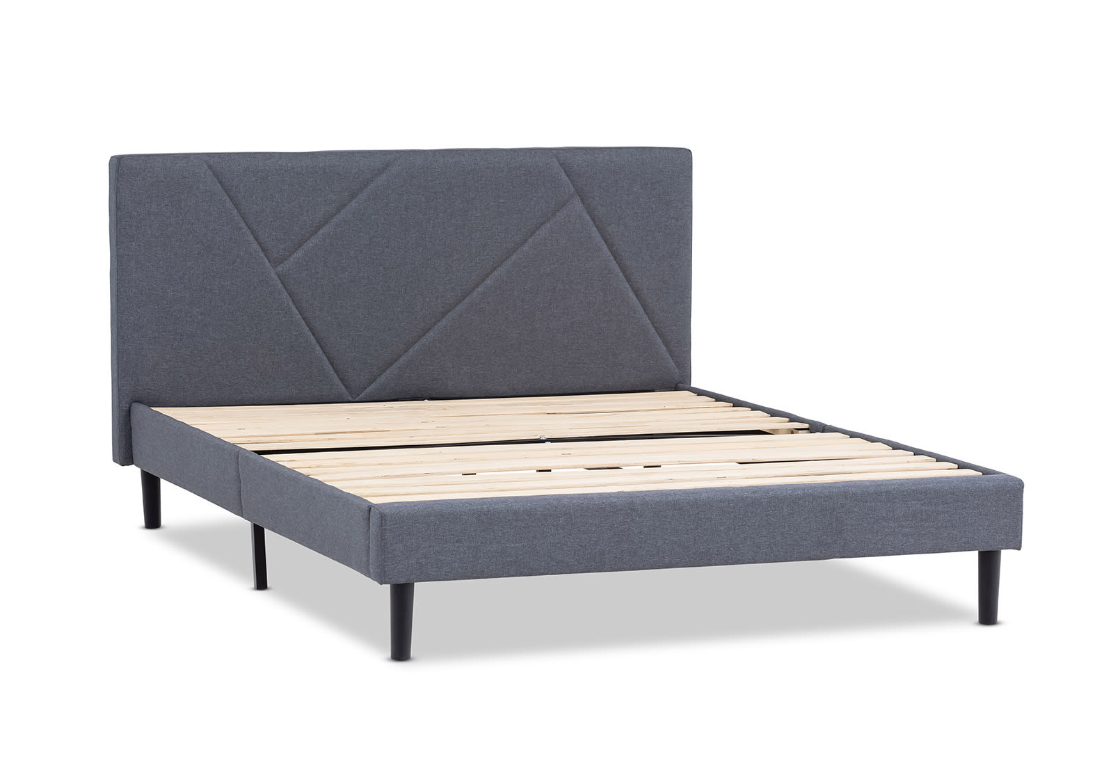 FRAZIER Dark Grey Double Bed – image 5 of 8