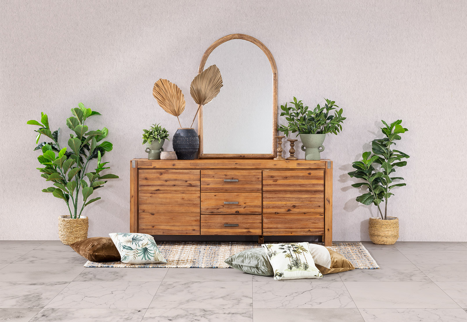 JESBERG 122cm Arch Mirror – image 3 of 4