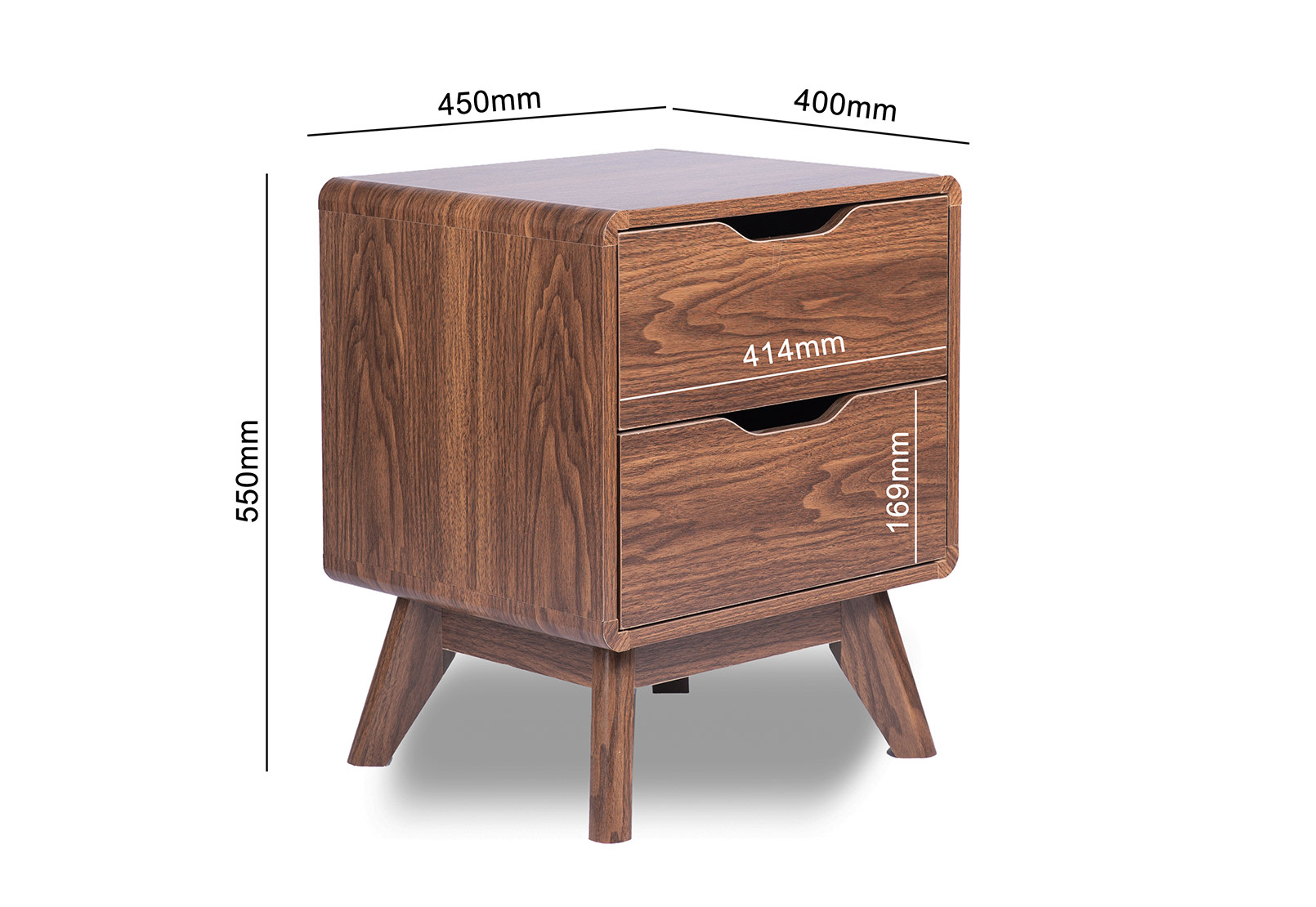 FULLER 2 Drawer Bedside – image 13 of 17