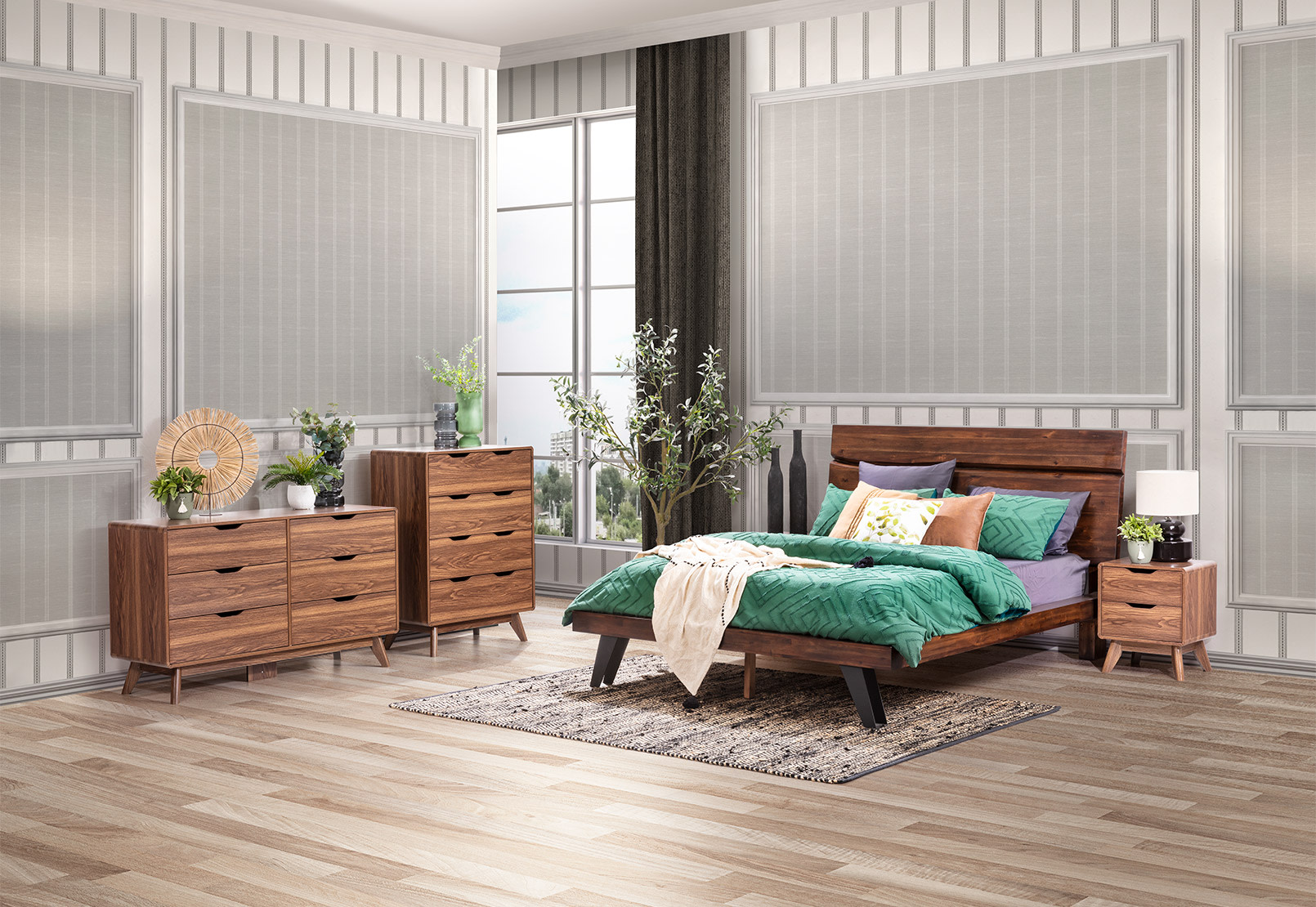 FULLER 2 Drawer Bedside – image 17 of 17