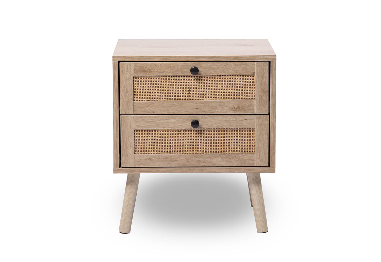 DAVILA Natural 2 Drawer Bedside – image 2 of 7