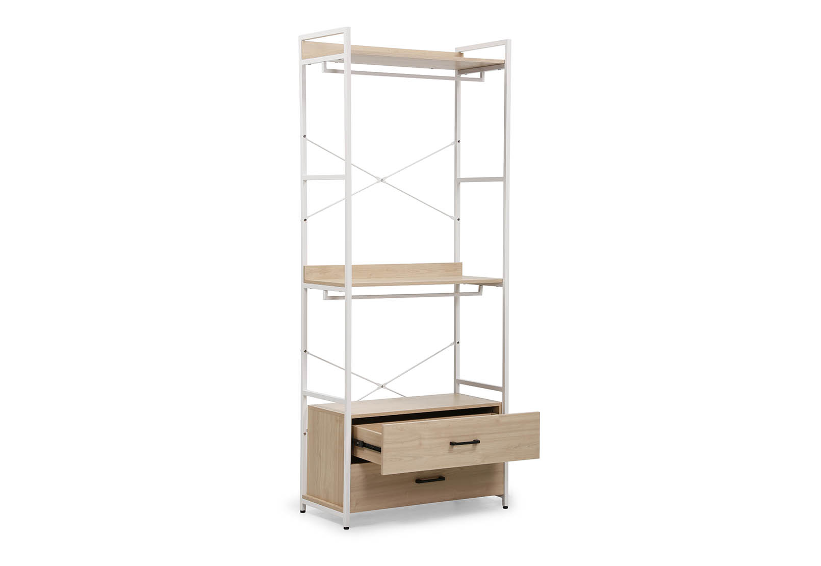 ALES Double Rail 2Dr Clothes Rack – image 3 of 5