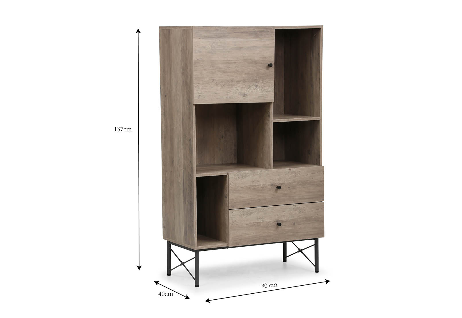 DEAN Tall Wide Bookcase – image 11 of 14