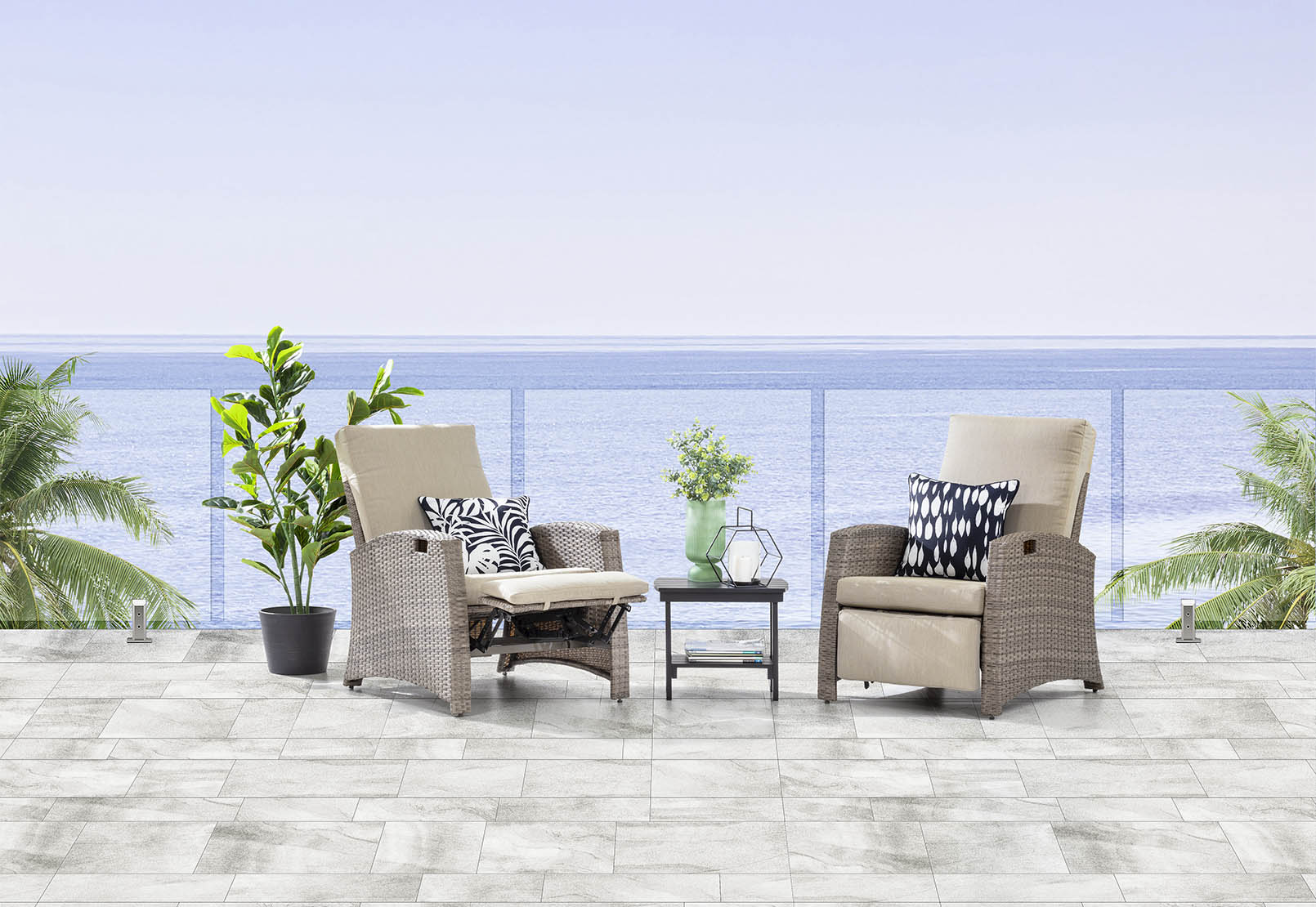 BARBOSA Outdoor Recliner Chair – image 1 of 9