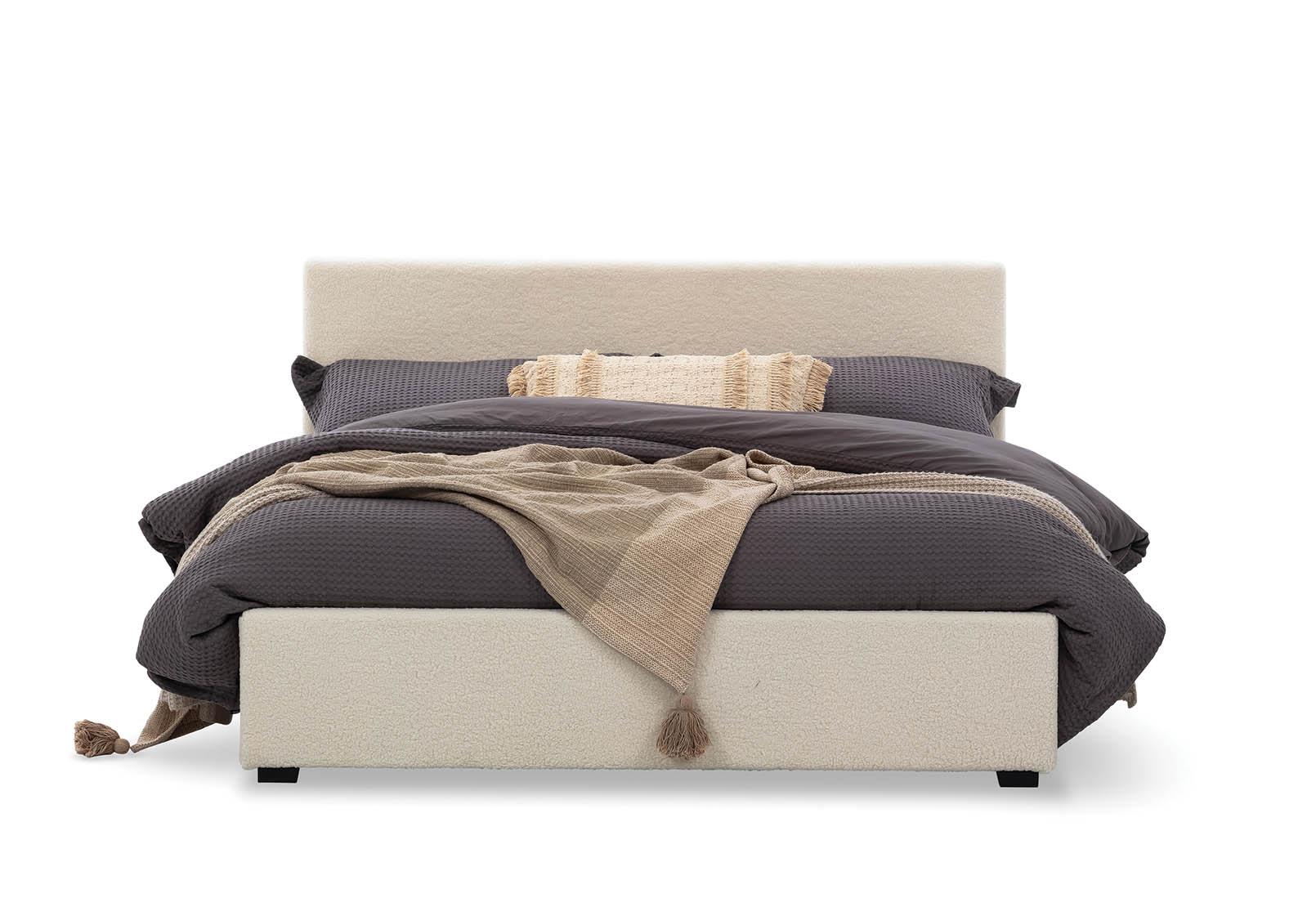 PAGOSA Queen Boucle Bed – image 5 of 24