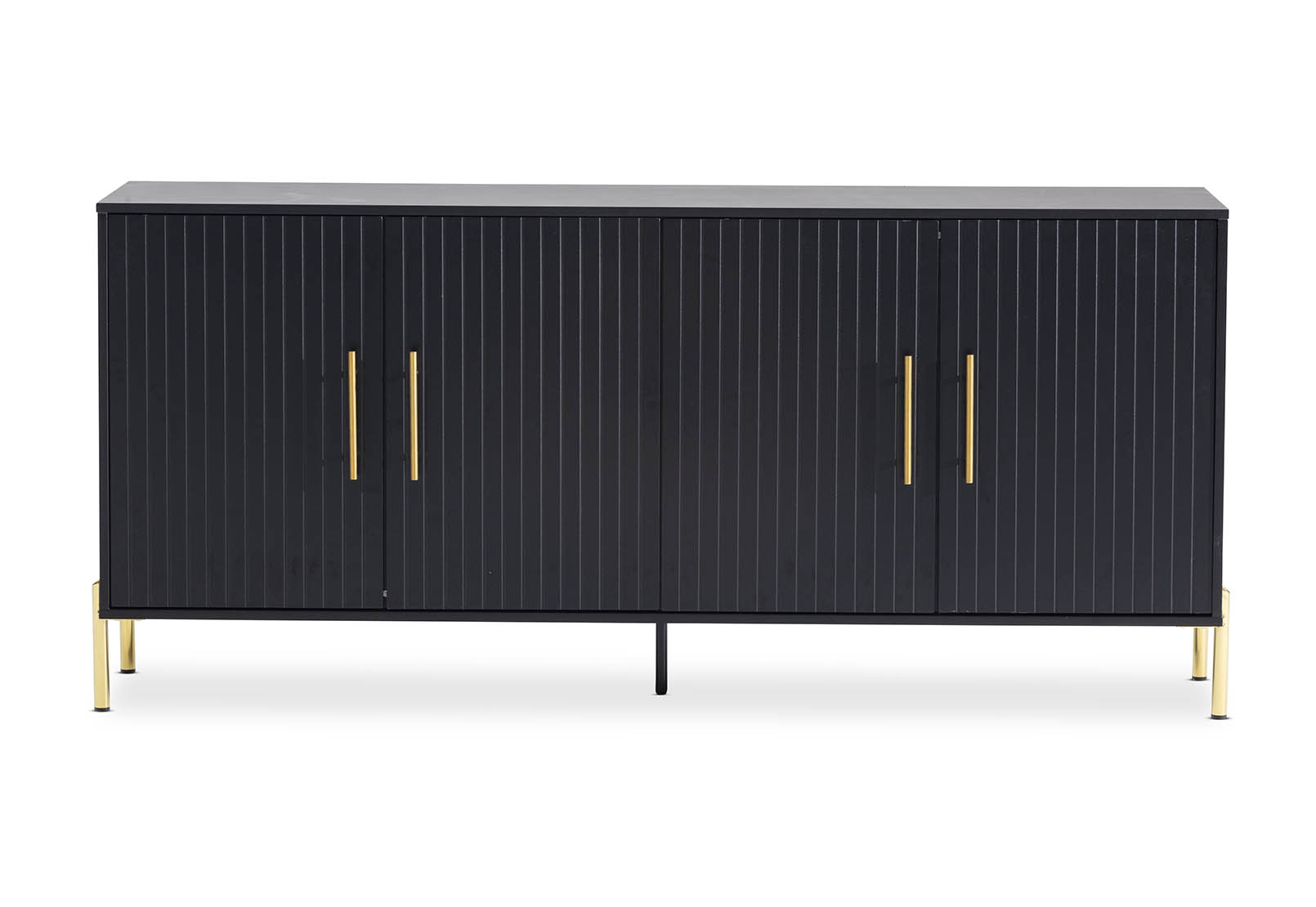 DELGADO Black 4 Door Buffet – image 2 of 8
