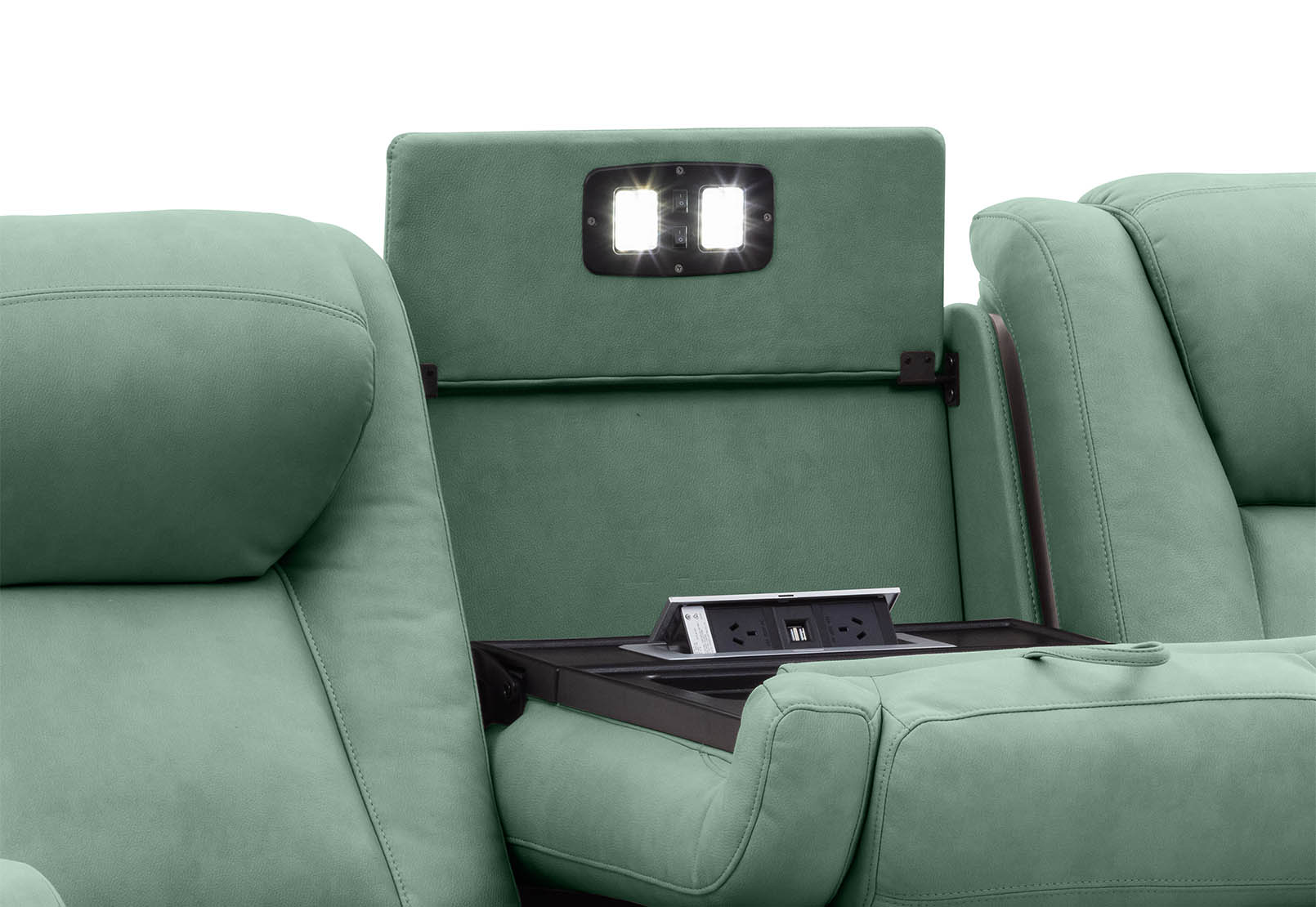 SENTINAL MK2 Fabric 3 Seater – image 10 of 11