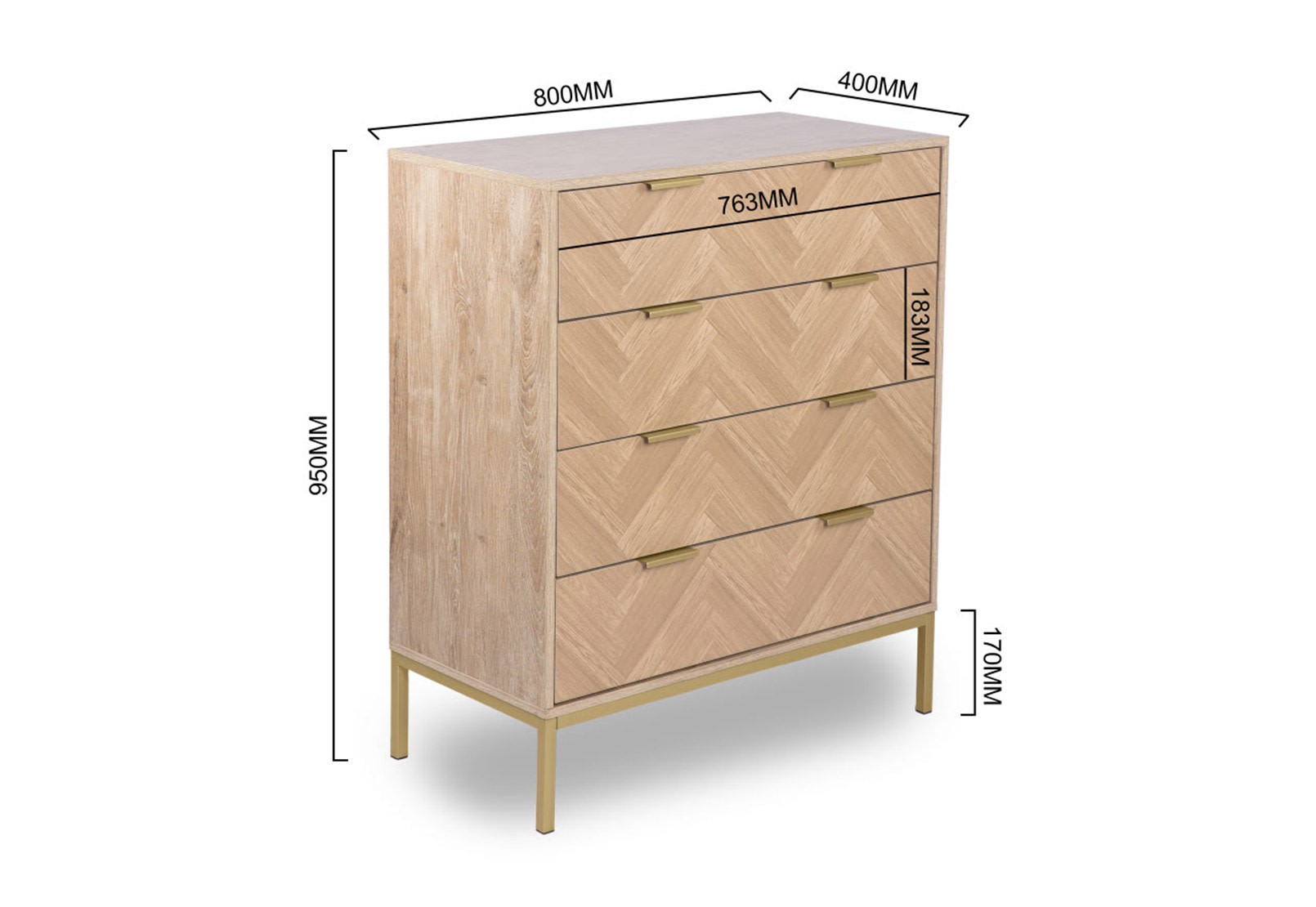 PENNINGTON 4D Tall Chest – image 9 of 13