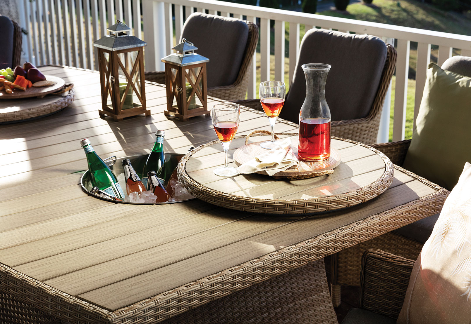 LUAU 9 Piece Outdoor Dining Setting – image 13 of 16