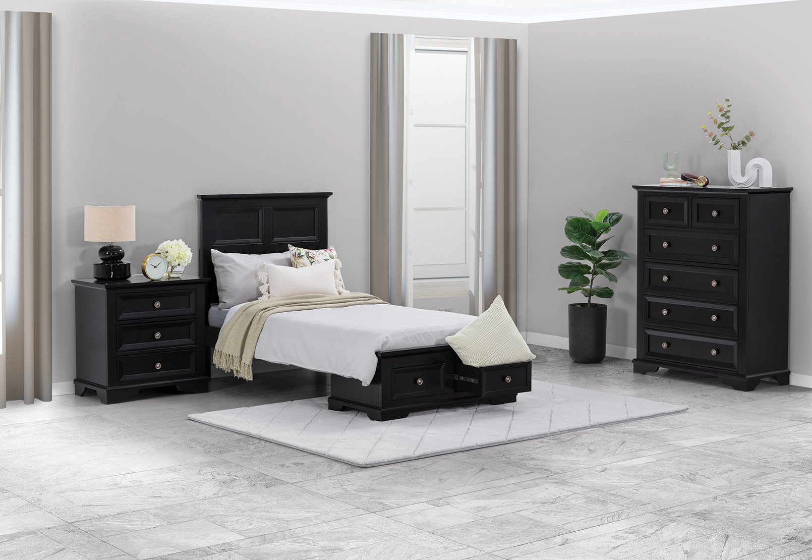 CHANELLE King Single Bed – image 6 of 6