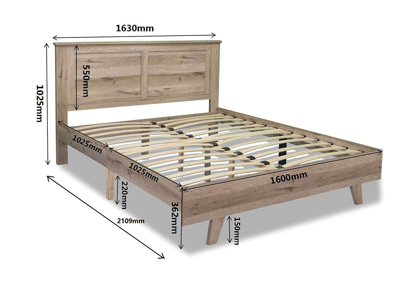 BRADSHAW MK2 Queen Bed – image 5 of 6