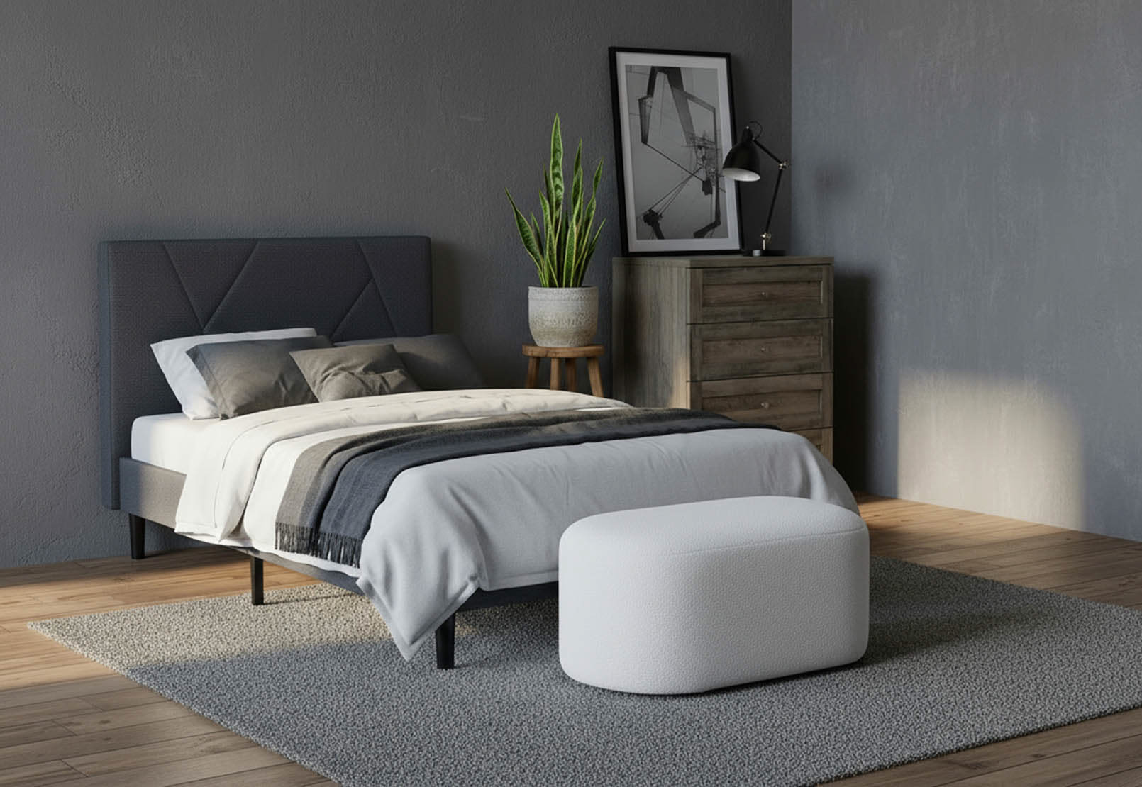 FRAZIER King Single Bed – image 1 of 8