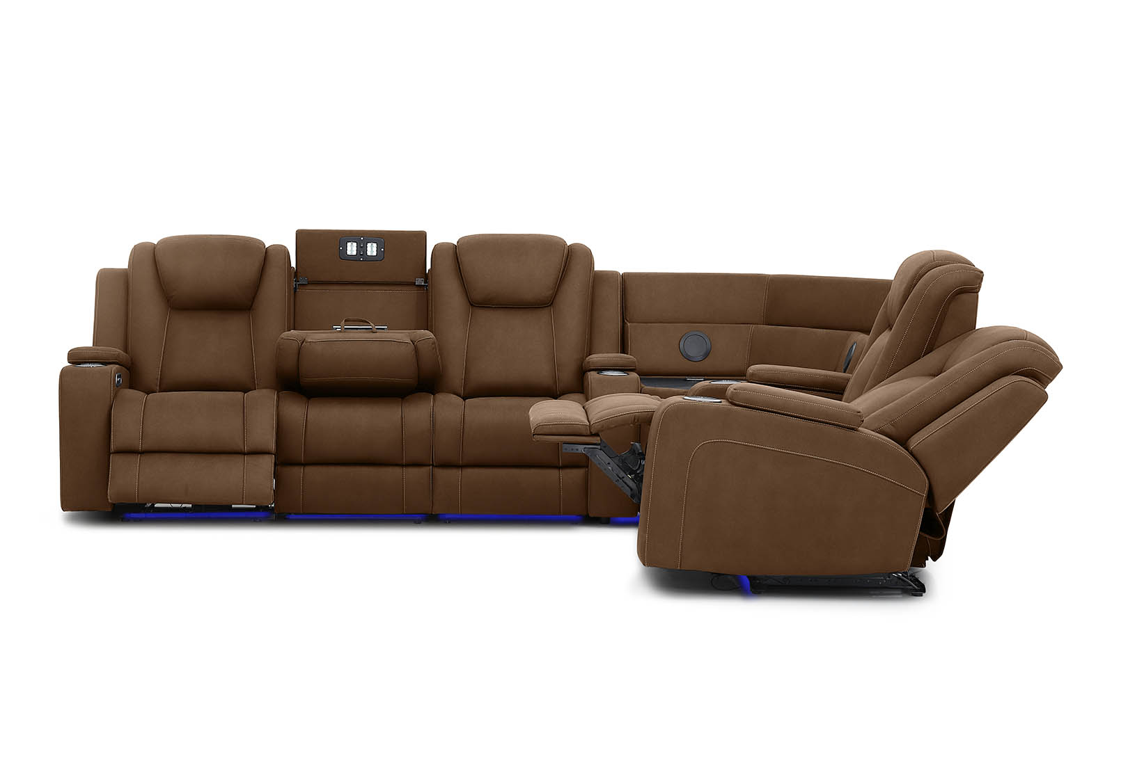 SENTINAL MK2 5 Piece Corner with LHF 3 Seater – image 1 of 9
