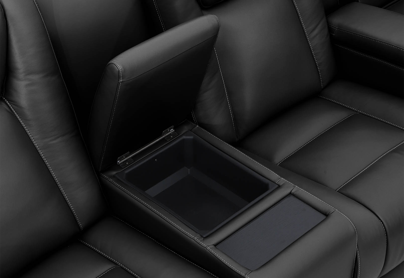 SENTINAL MK2 LEATHER 5 Piece Corner with LHF Console – image 9 of 12