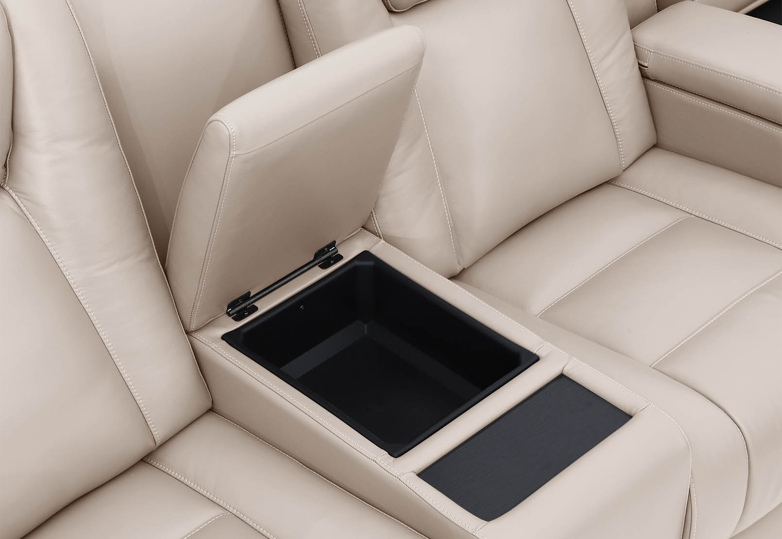 SENTINAL MK2 LEATHER 5 Piece Corner with LHF Console – image 9 of 12