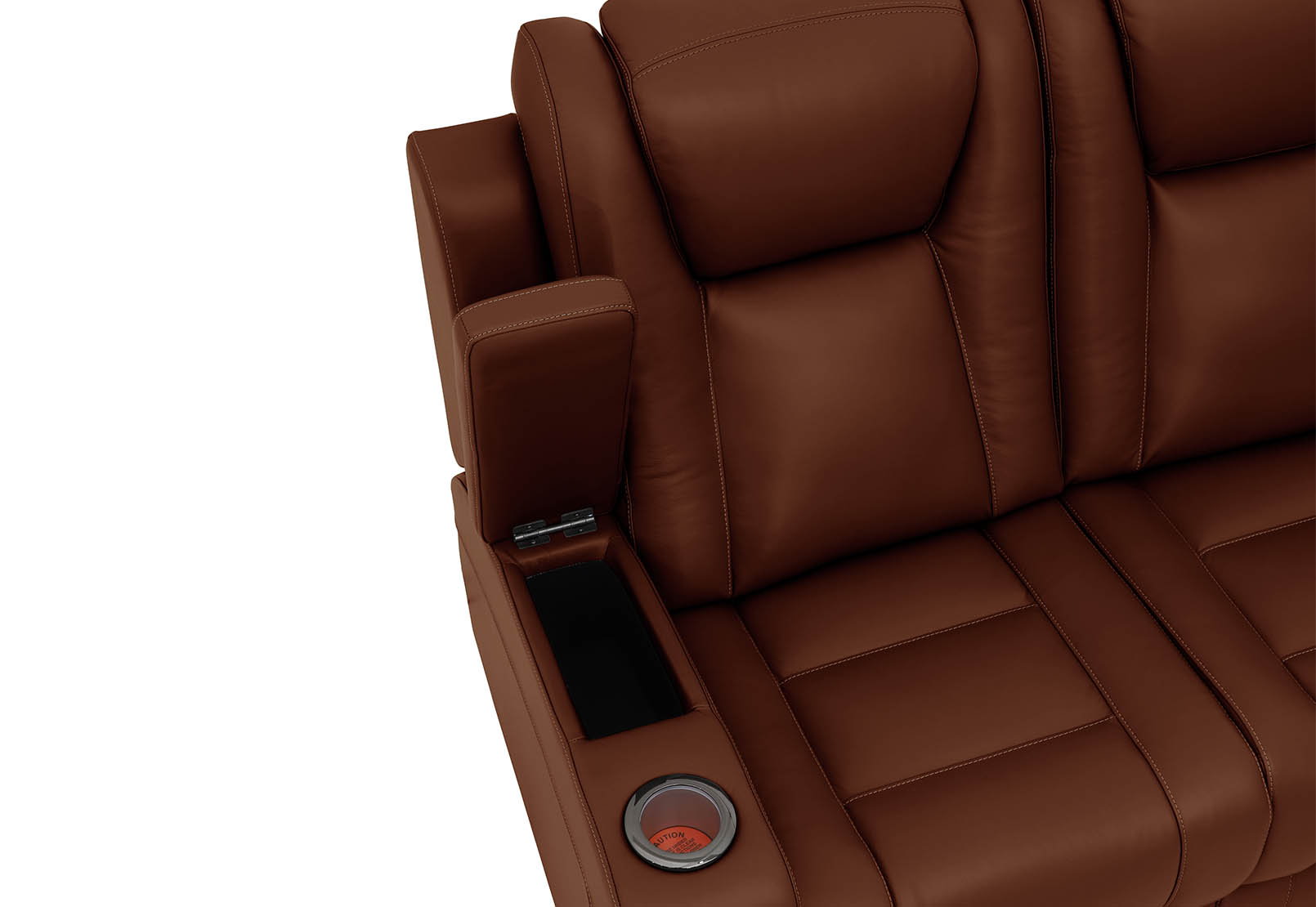 SENTINAL MK2 LEATHER 5 Piece Corner with RHF Console – image 10 of 12