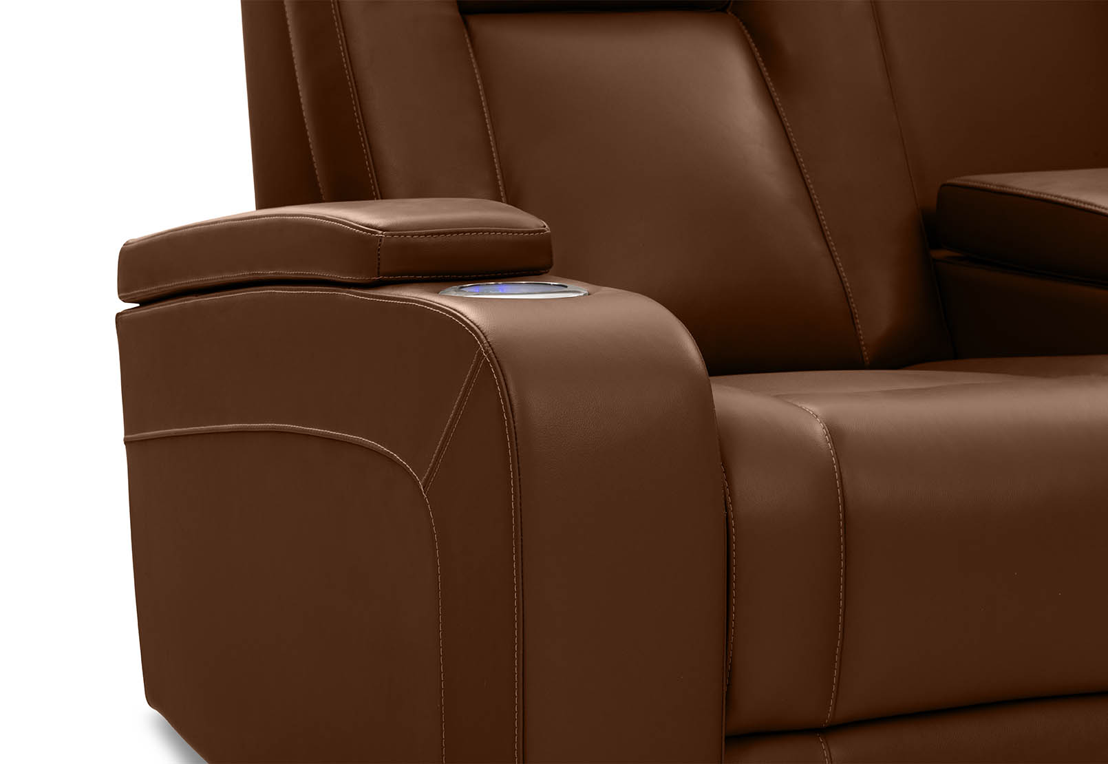 SENTINAL MK2 LEATHER 2 Seater with 2 Electric Recliners and Console – image 18 of 18