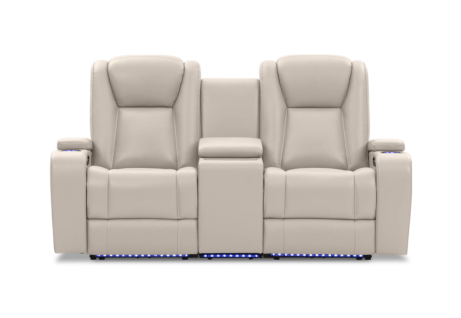 SENTINAL MK2 LEATHER 2 Seater with 2 Electric Recliners and Console – image 2 of 18