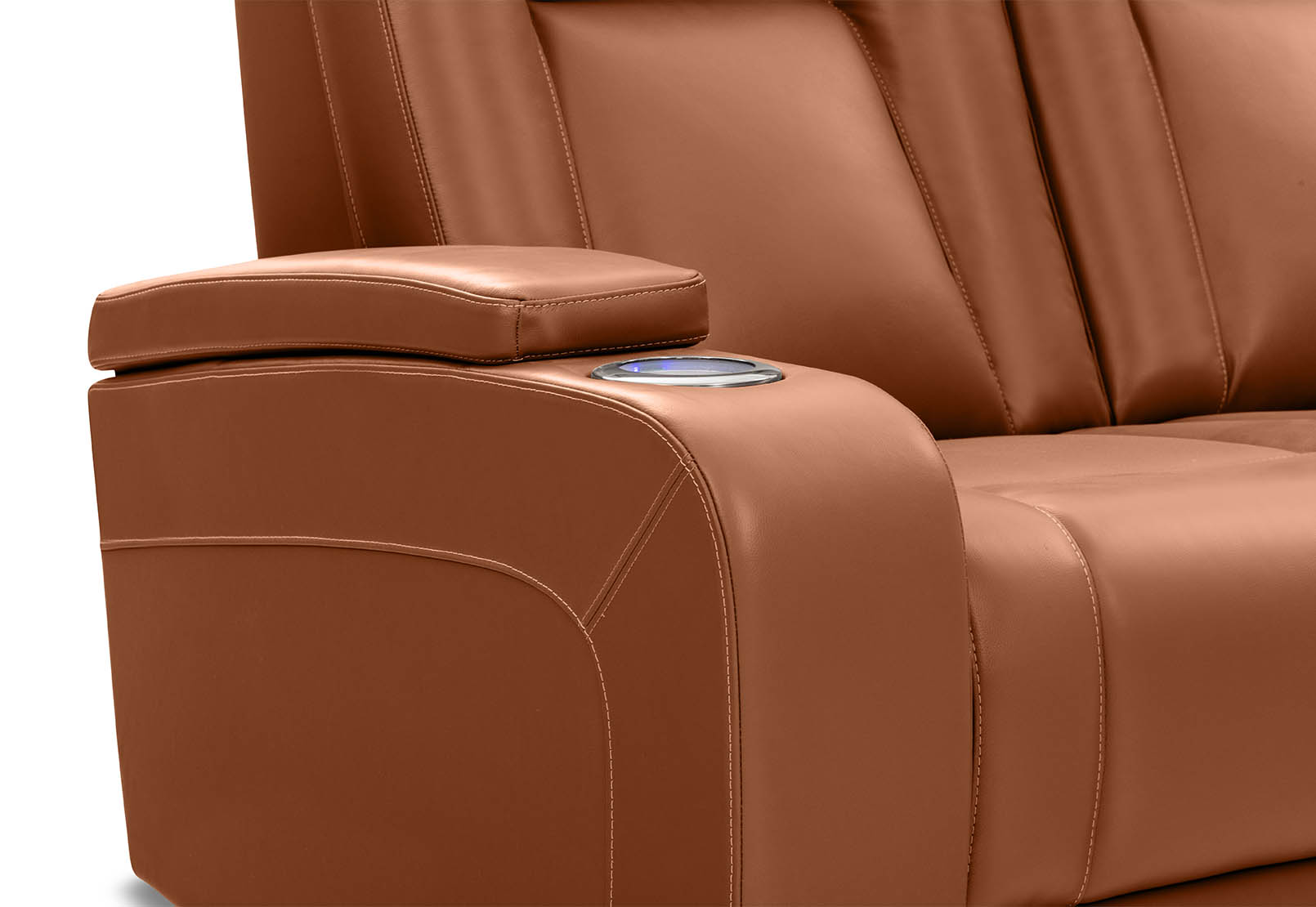 SENTINAL MK2 LEATHER 3 Seater with 2 Electric Recliners – image 18 of 19