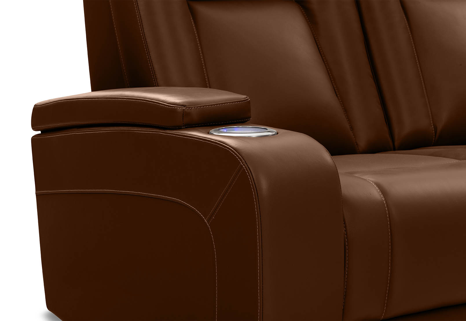 SENTINAL MK2 LEATHER 3 Seater with 2 Electric Recliners – image 18 of 19