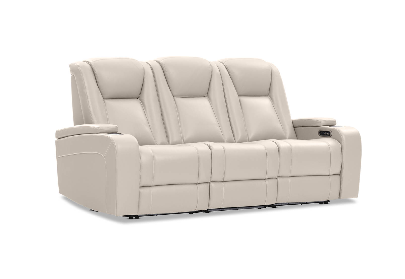 SENTINAL MK2 LEATHER 3 Seater with 2 Electric Recliners – image 3 of 19