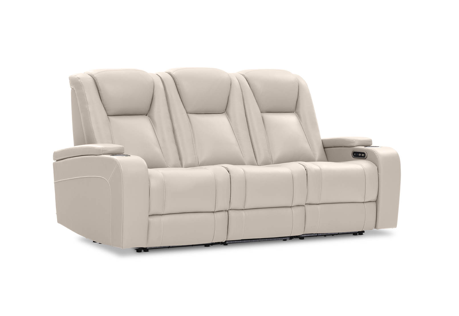 SENTINAL MK2 LEATHER 3 Seater with 2 Electric Recliners – image 4 of 19