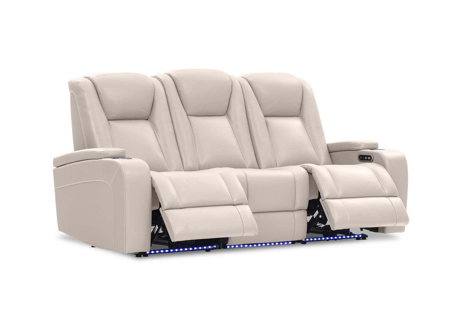 SENTINAL MK2 LEATHER 3 Seater with 2 Electric Recliners – image 7 of 19