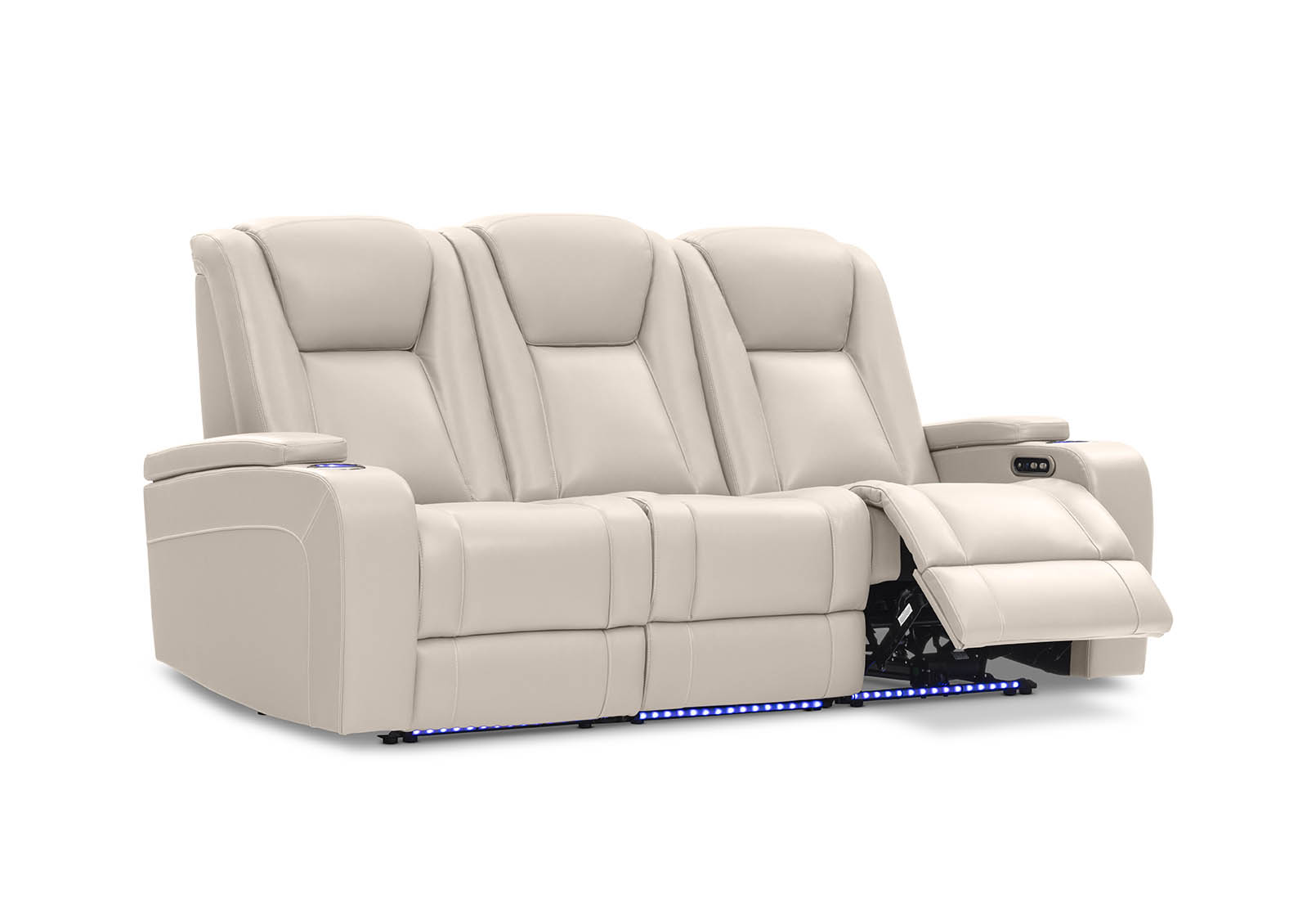 SENTINAL MK2 LEATHER 3 Seater with 2 Electric Recliners – image 13 of 19