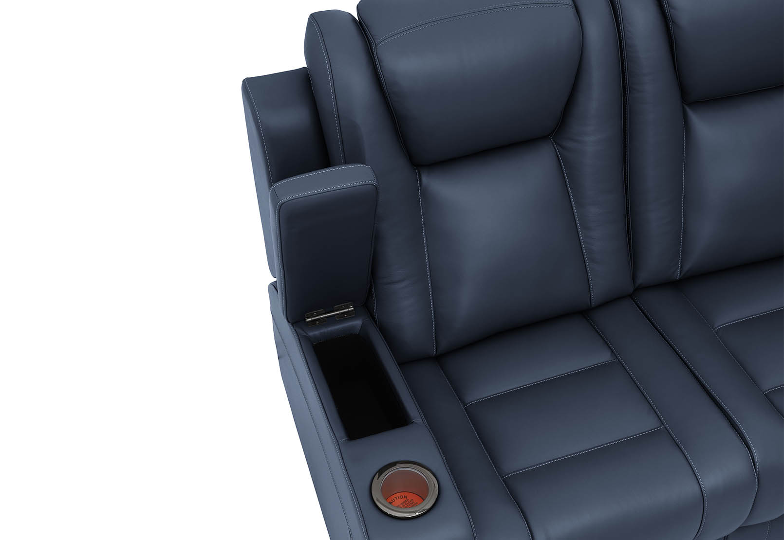 SENTINAL MK2 LEATHER 4 Piece Corner with LHF Console – image 9 of 10