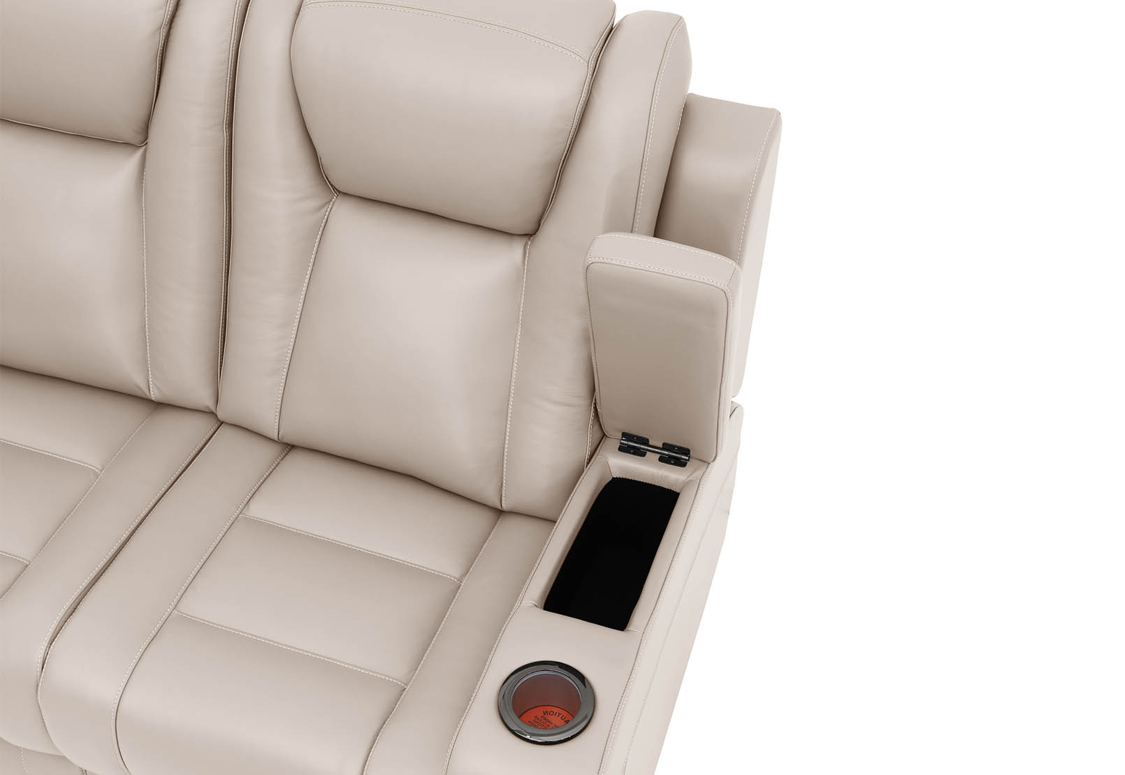 SENTINAL MK2 LEATHER 4 Piece Corner with RHF Console – image 9 of 10