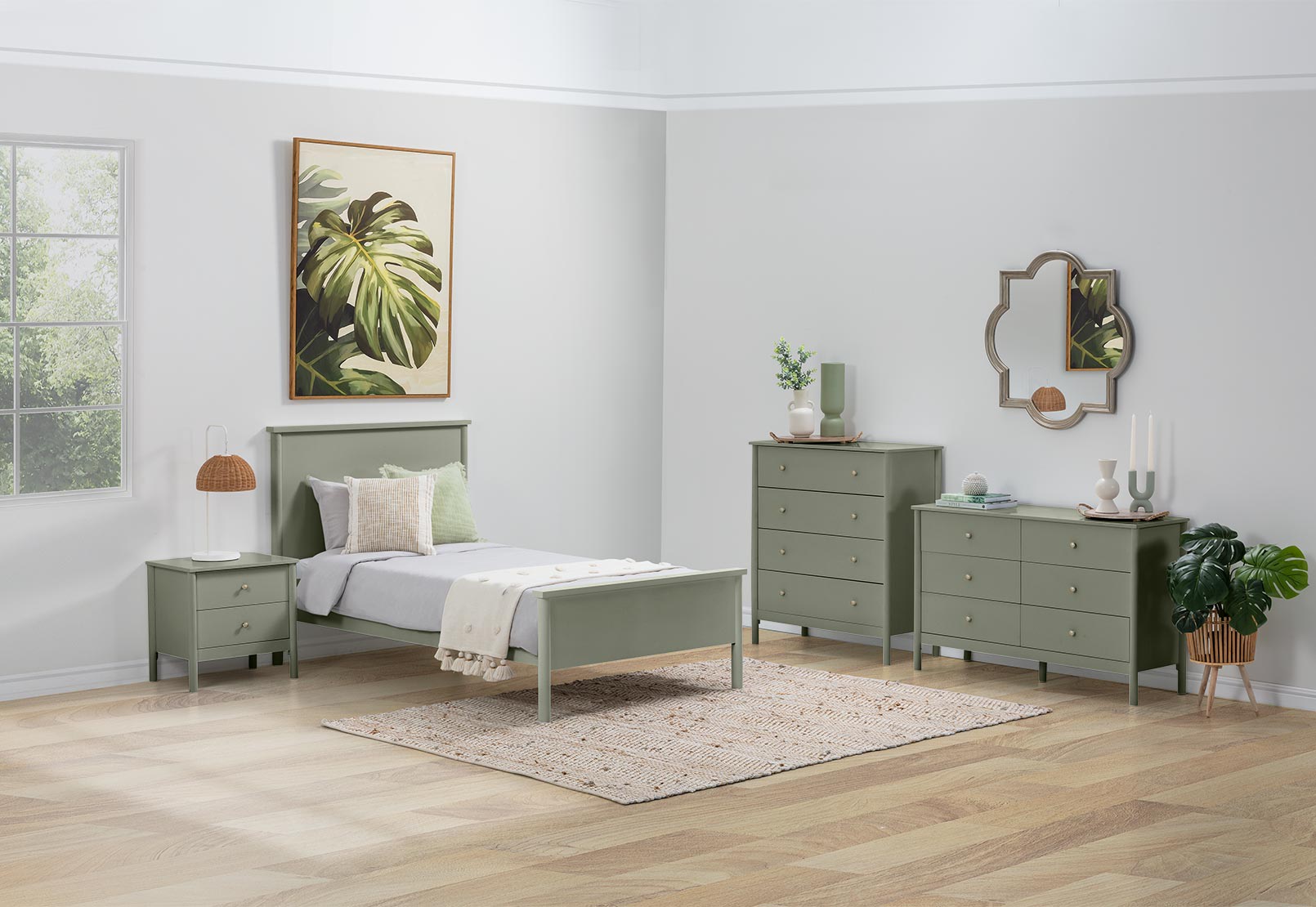 ROWLAND 2 Drawer Bedside – image 8 of 8