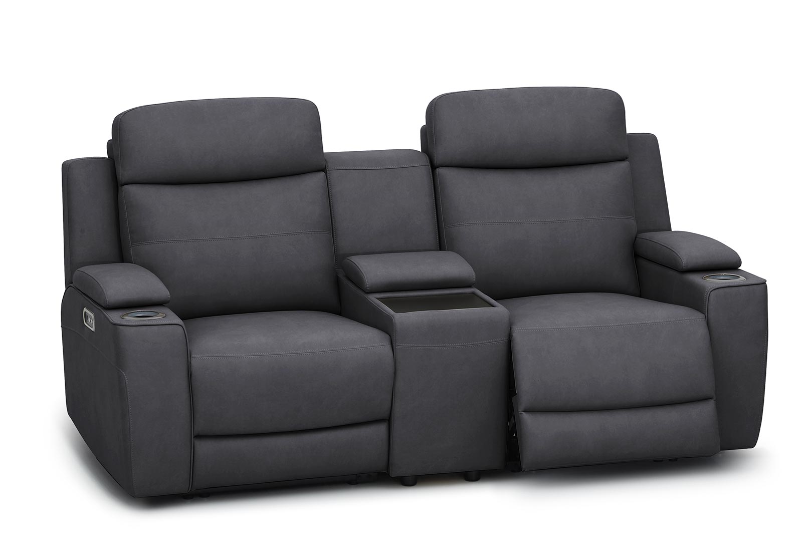ALEXIOS 2 Seater with Electric Recliner and Console – image 2 of 4