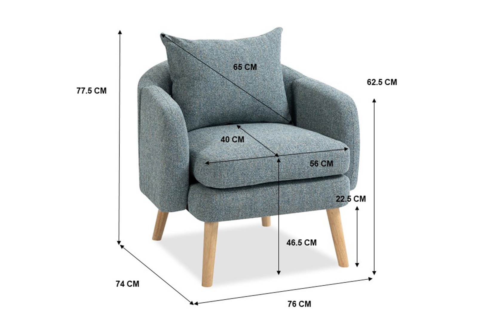 GALICIA Accent Chair – image 6 of 8