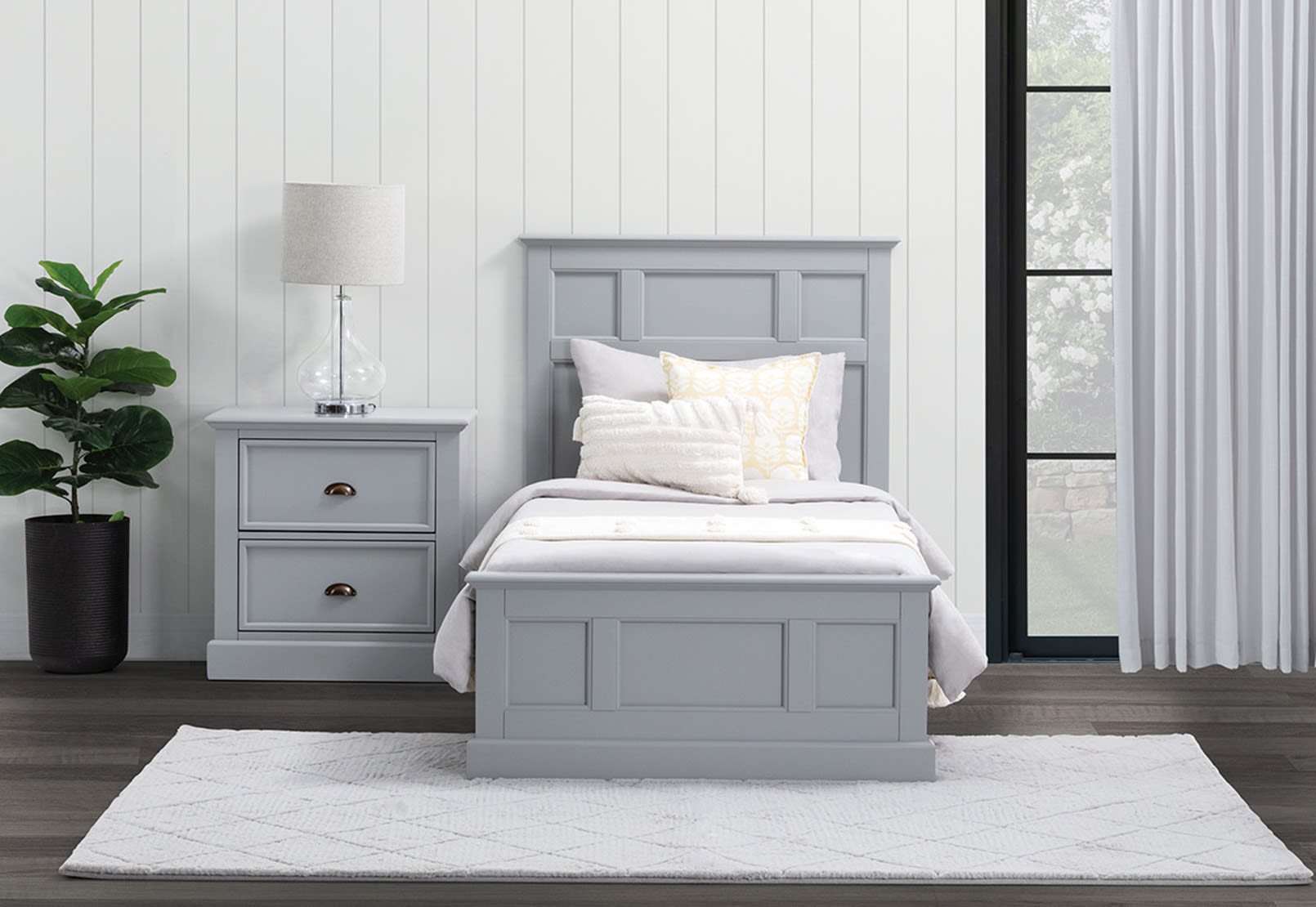 CHRYSTELLE King Single Bed – image 1 of 7