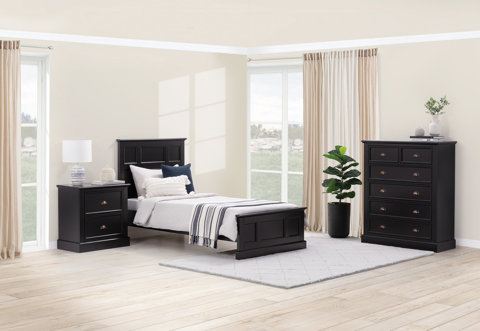 CHRYSTELLE King Single Bed – image 9 of 9