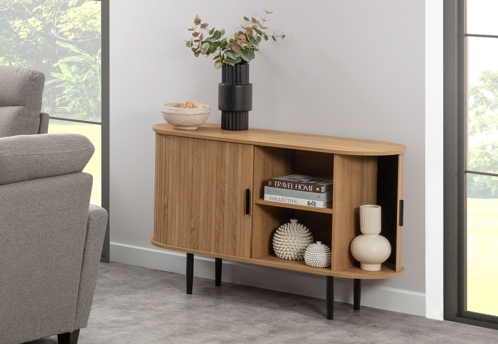 TANNER 2 Door Natural Buffet – image 13 of 13