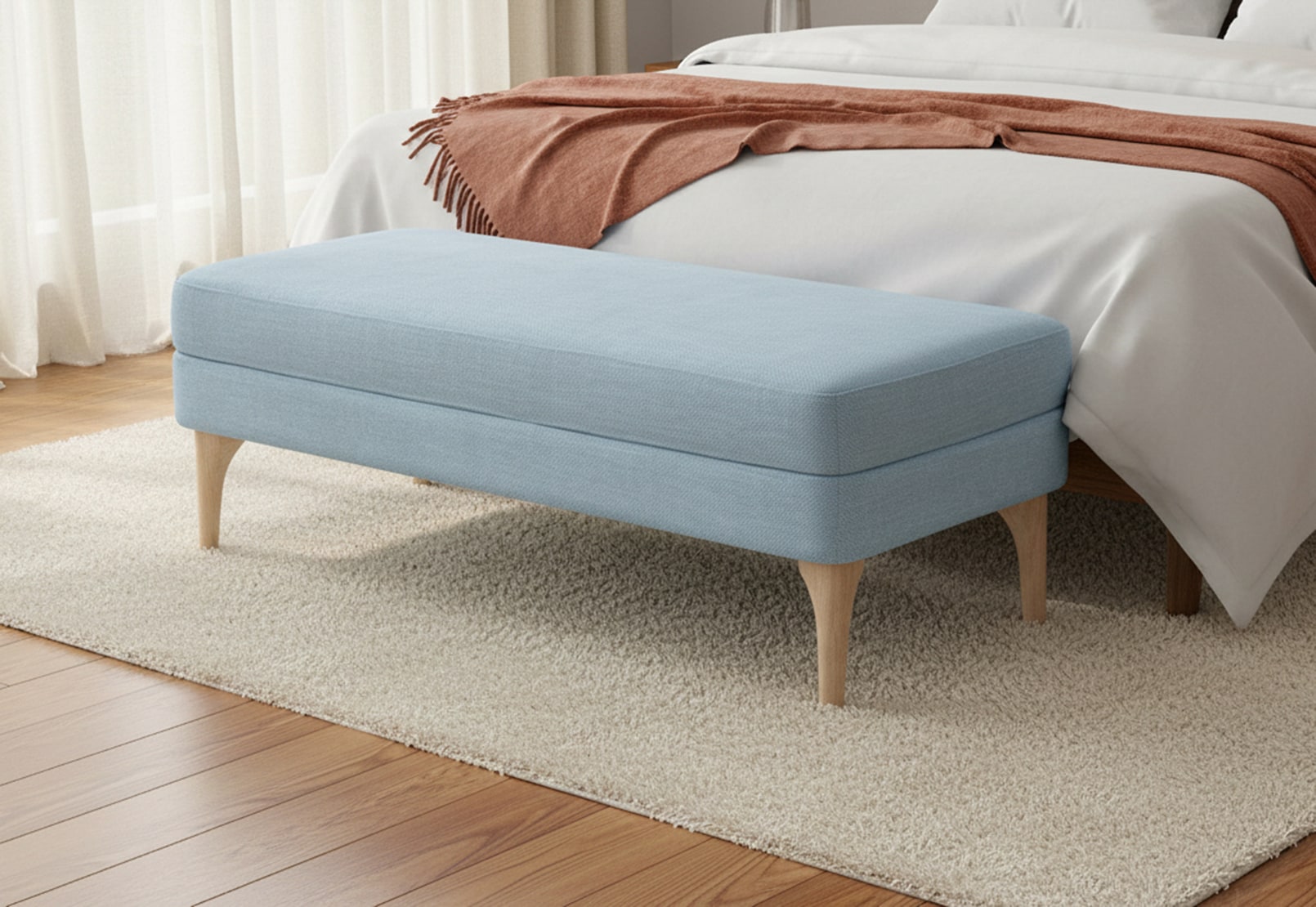 CANTU Ottoman Bench – image 1 of 5
