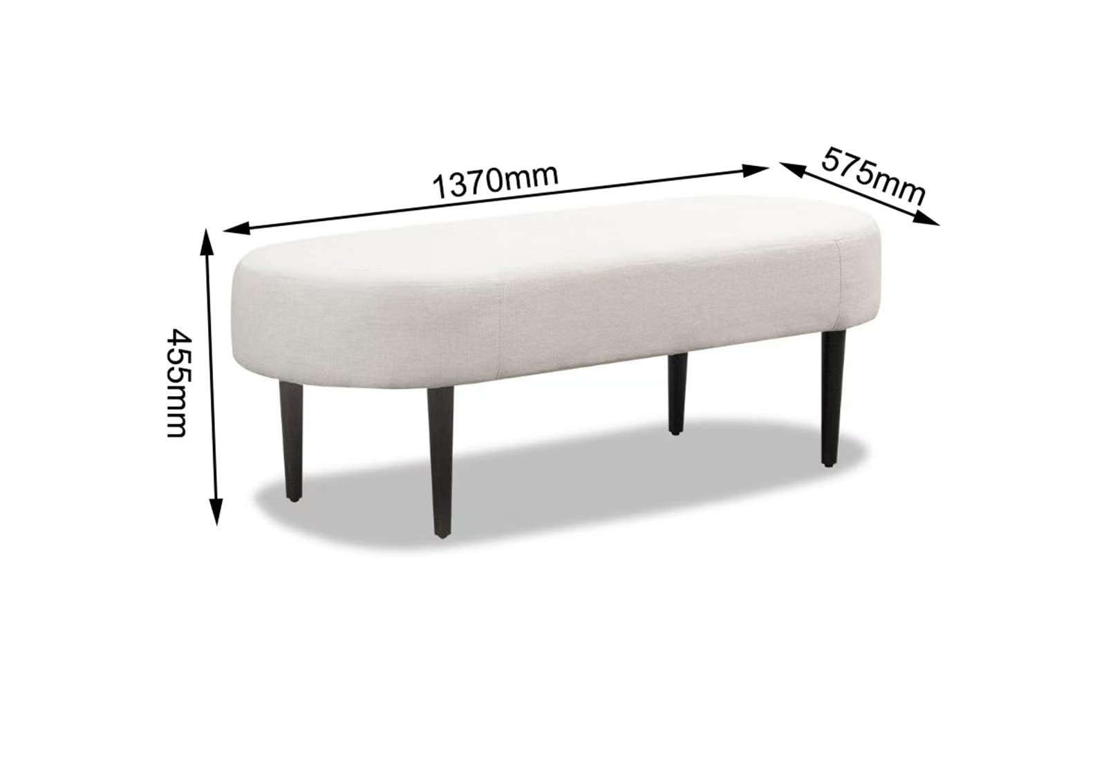 CARRILLO Ottoman Bench – image 5 of 5
