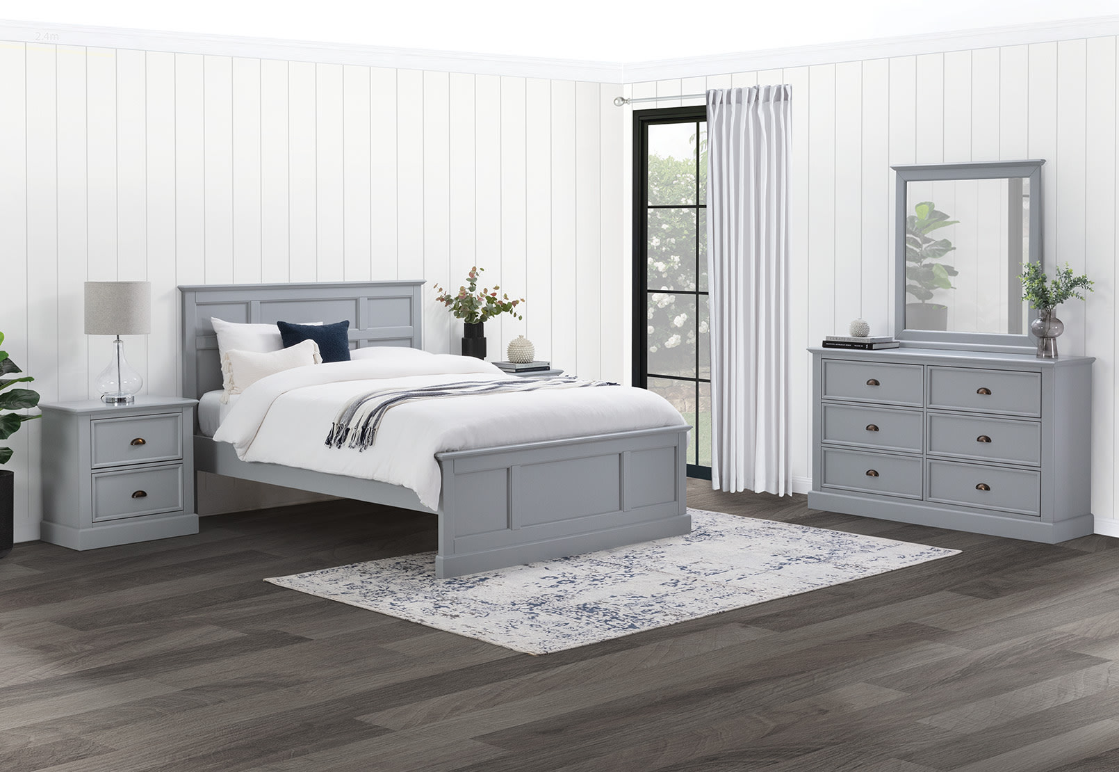 CHRYSTELLE Dresser with Mirror – image 7 of 9