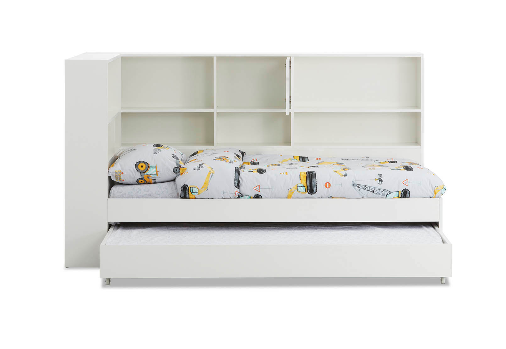 ZAYDEN Single Bed with Trundle – image 3 of 15
