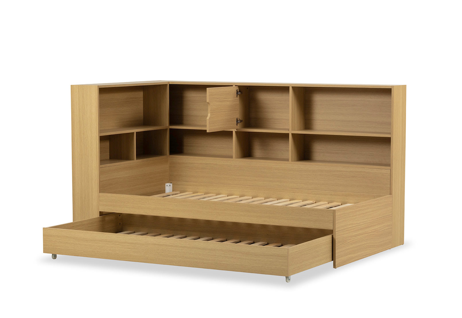 ZAYDEN Single Bed with Trundle – image 9 of 14