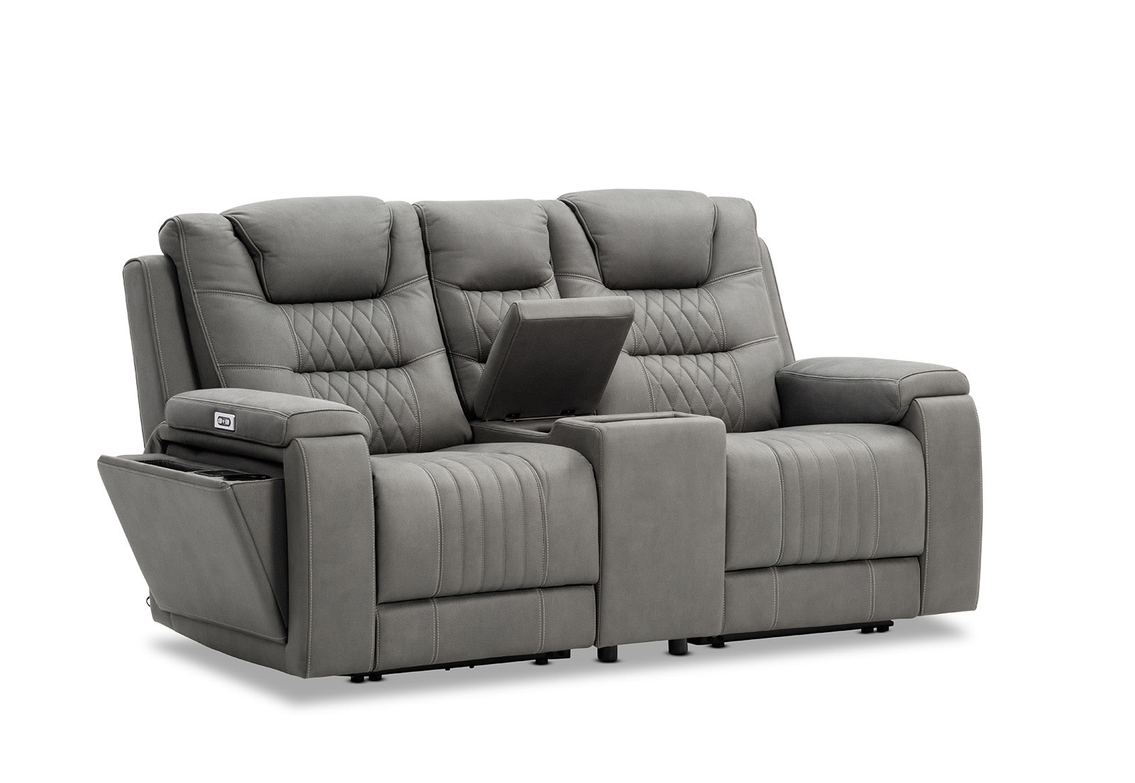 AGASSI FABRIC 2 Seater with Dual Motor Recliners – image 4 of 21