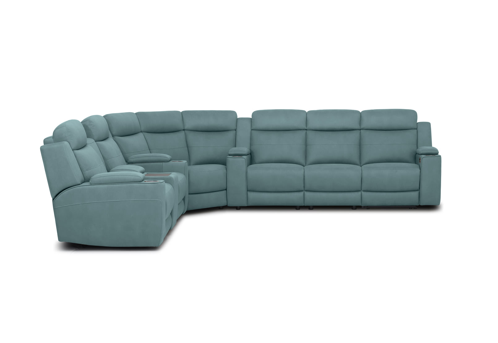 ALEXIOS 6 Seater Corner with LHF Console – image 2 of 3