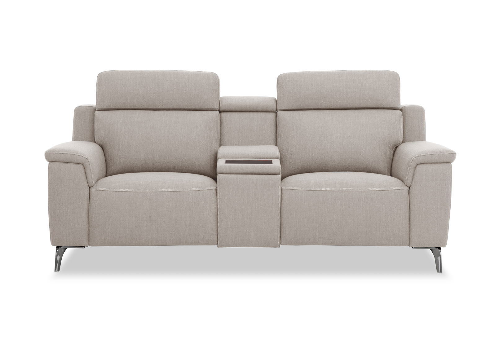 ARISTOTLE FABRIC 2 Seater Electric Recliners – image 1 of 4