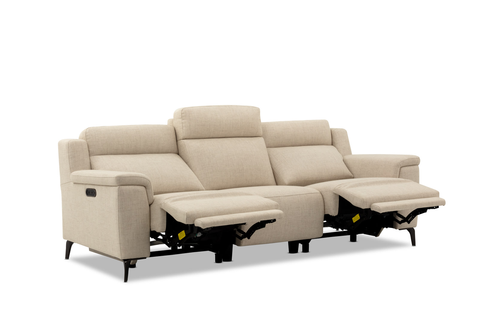 ARISTOTLE FABRIC 3 Seater with Electric Recliners – image 8 of 15